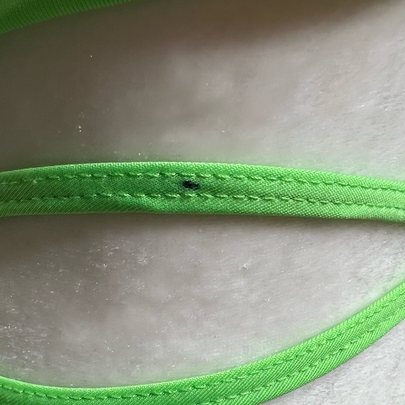 Ferreira Dance Sequin Crop Top w/ Tie Strap Detail Size Small Adult Green - Picture 4 of 10